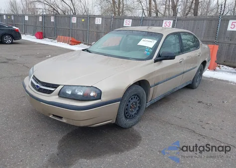 2004 Chevrolet Impala z USA, uszkodzony, nr VIN 2G1WF52E349153572